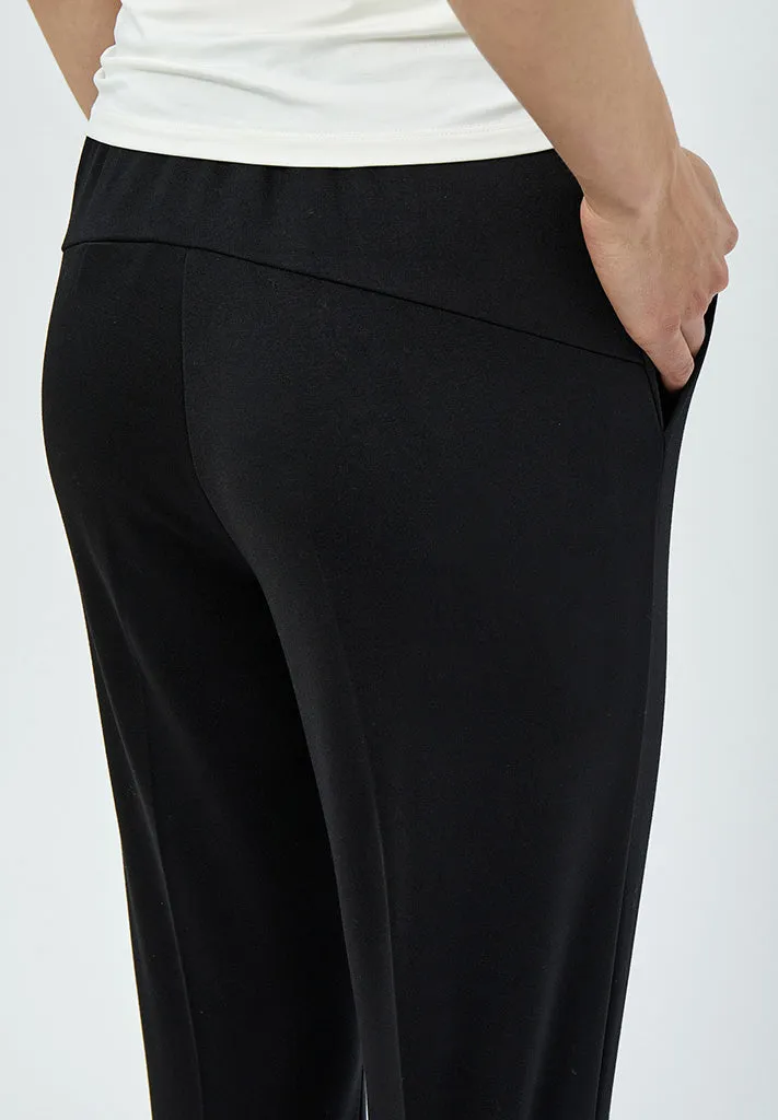 MSKimira Straight Pants - Black