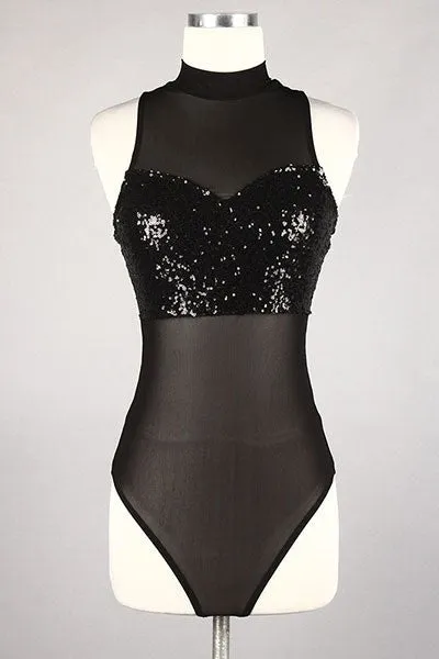 "Rebel" sequined bodysuit