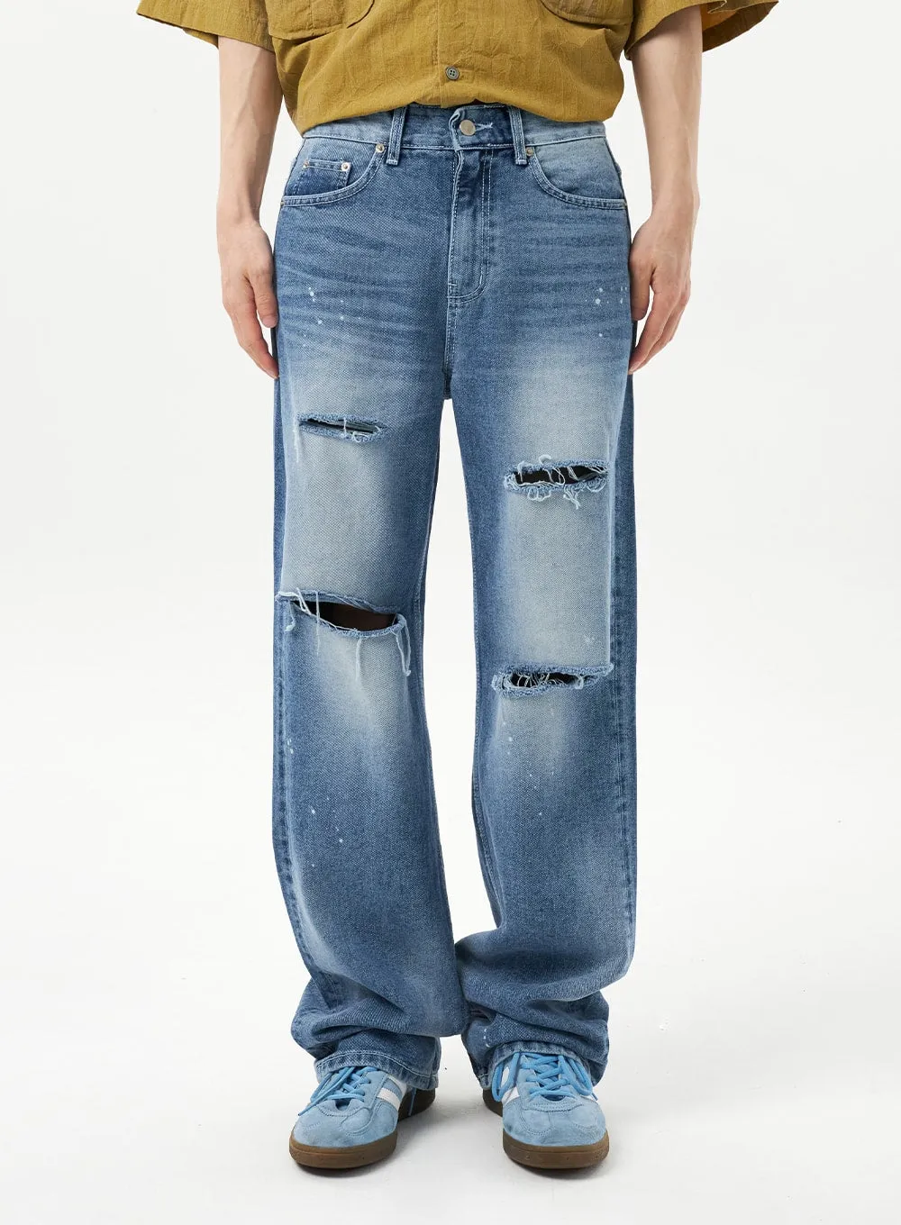 Ripped Jeans Unisex CU315