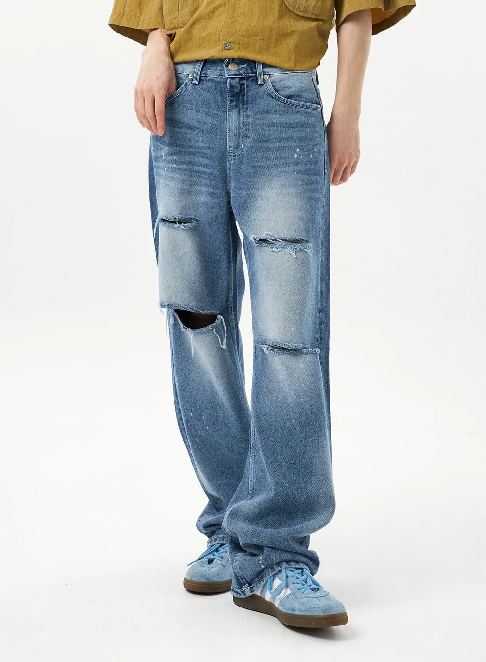 Ripped Jeans Unisex CU315