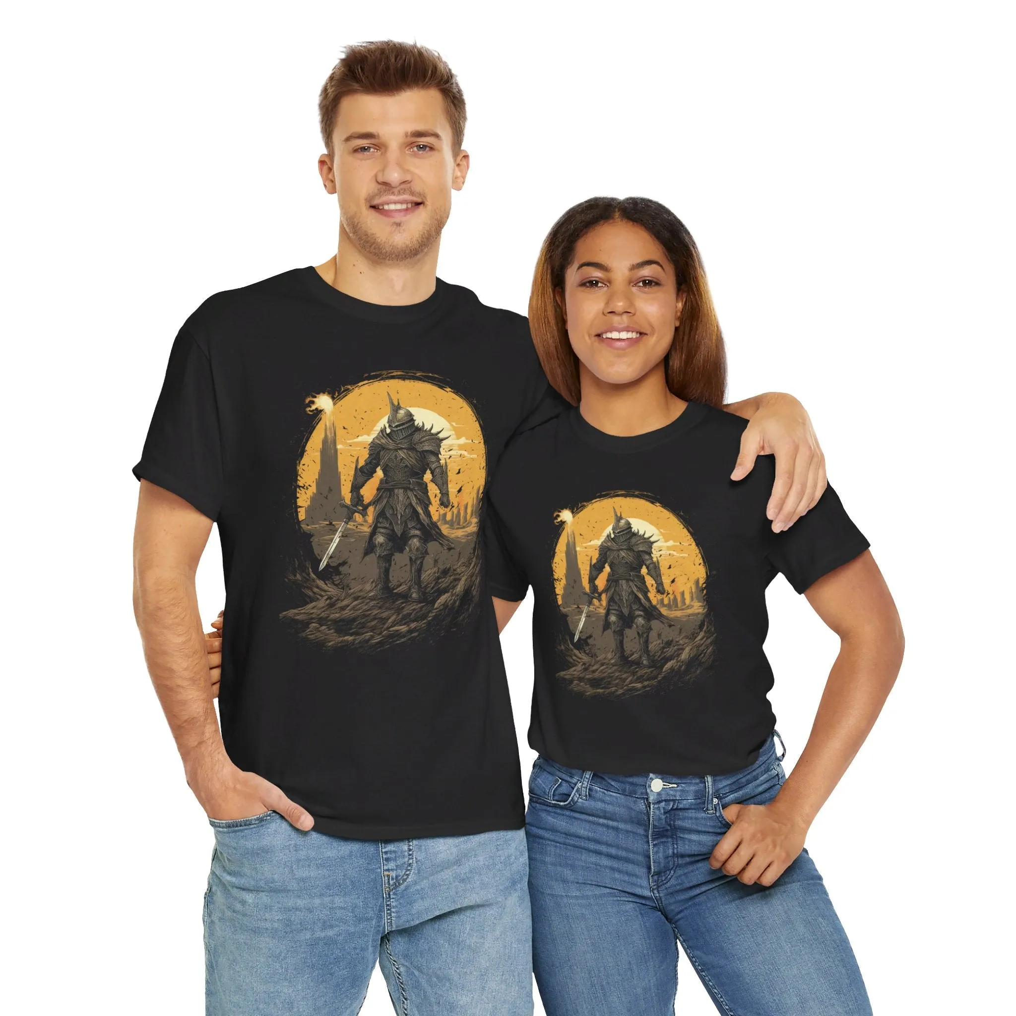 Ritter T-Shirt | T-Shirt für Gamer und Fantasy Fans