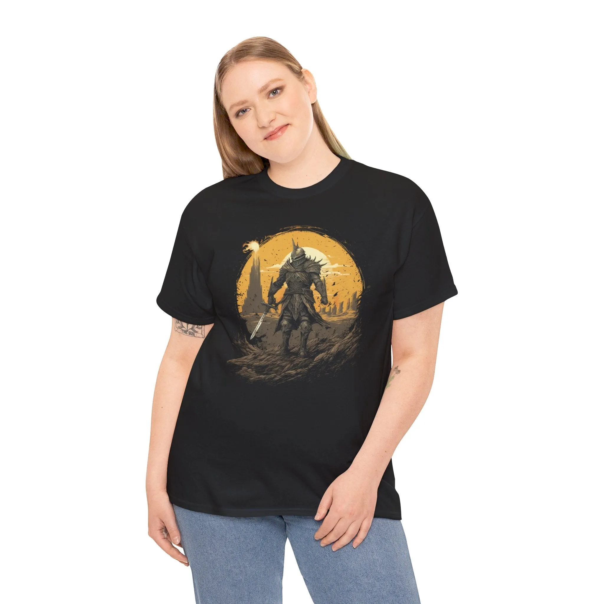 Ritter T-Shirt | T-Shirt für Gamer und Fantasy Fans