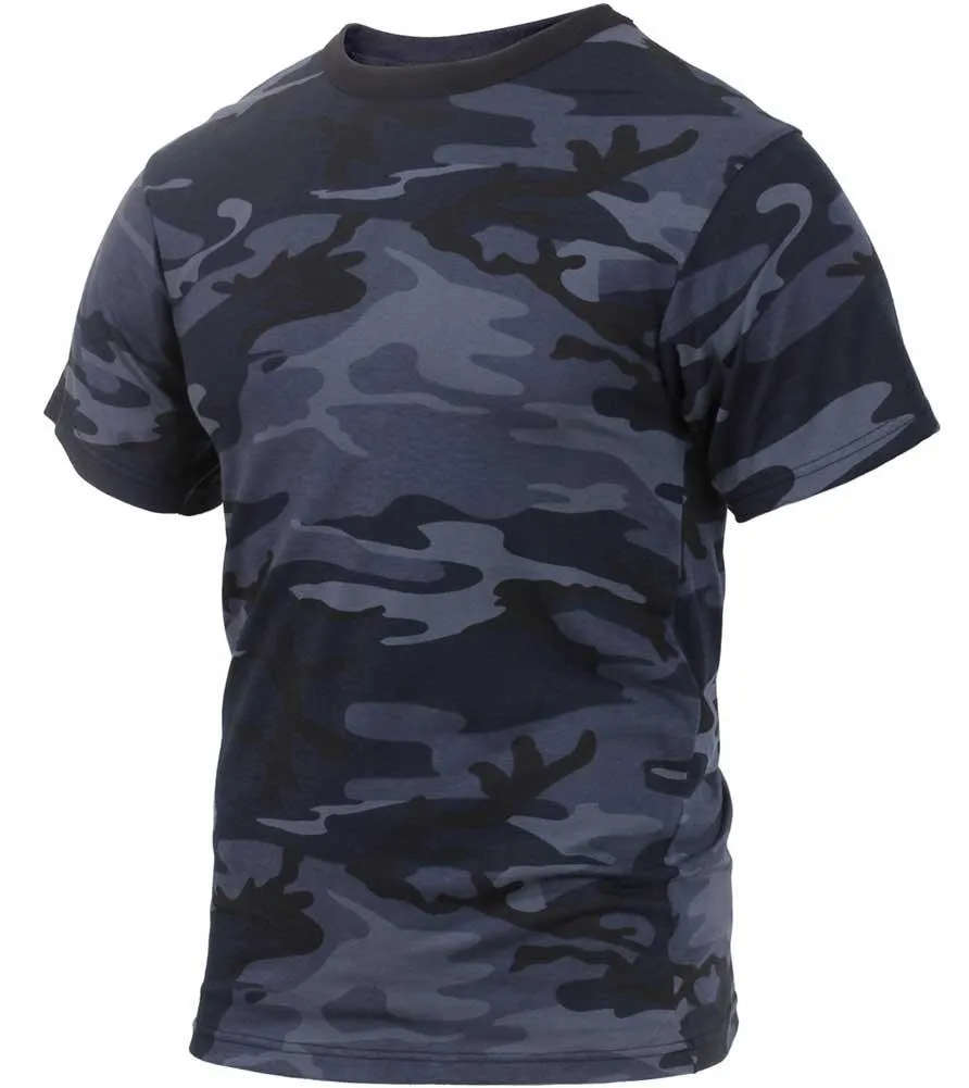 Rothco Mens Color Camouflage T-Shirt