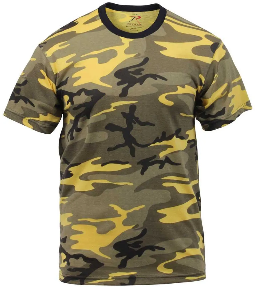 Rothco Mens Color Camouflage T-Shirt