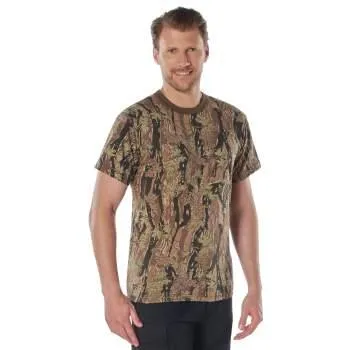 Rothco Mens Color Camouflage T-Shirt