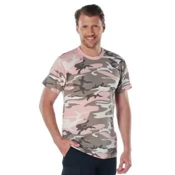 Rothco Mens Color Camouflage T-Shirt