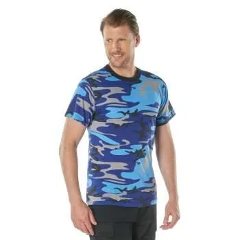 Rothco Mens Color Camouflage T-Shirt