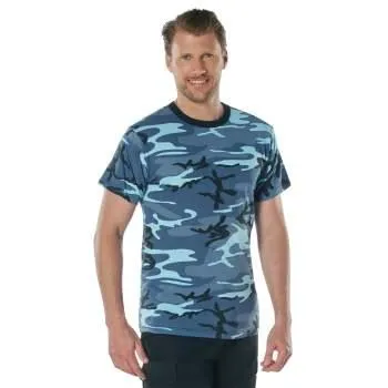 Rothco Mens Color Camouflage T-Shirt