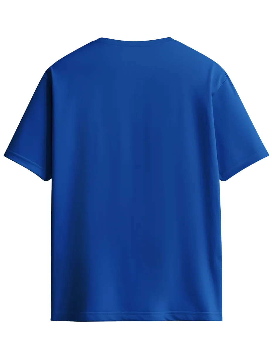 Royal Blue | Solid Round Neck Men's T-Shirt