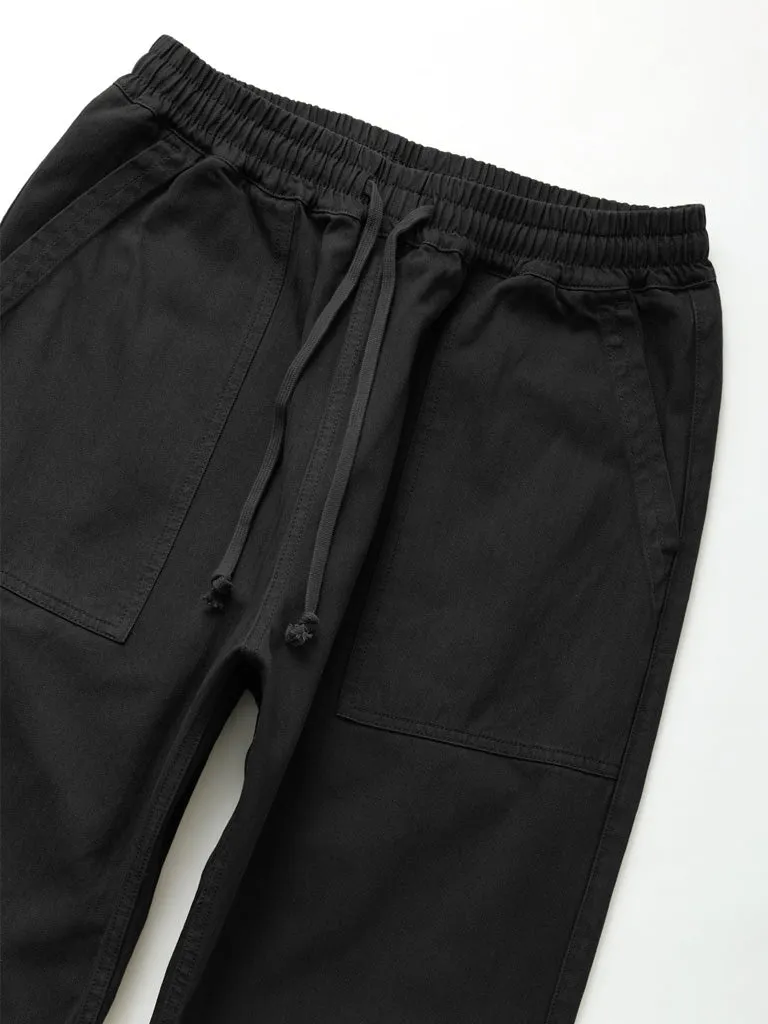 Service Works Herringbone Chef Pant in Black