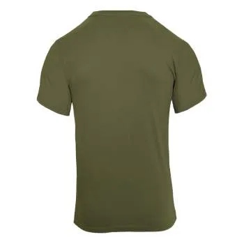 Solid Color 100% Cotton T-Shirt