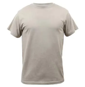 Solid Color 100% Cotton T-Shirt