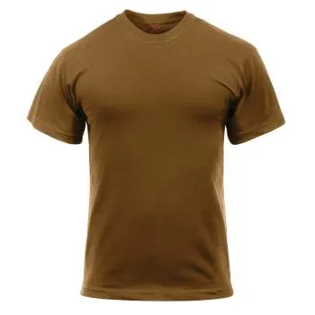 Solid Color 100% Cotton T-Shirt