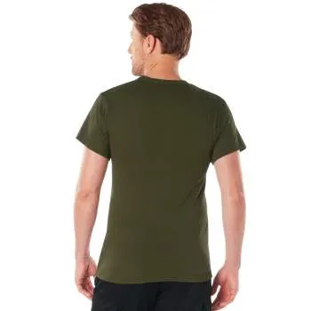 Solid Color 100% Cotton T-Shirt