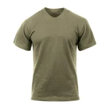 Solid Color 100% Cotton T-Shirt