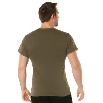 Solid Color 100% Cotton T-Shirt