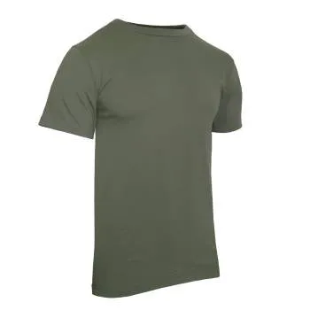 Solid Color 100% Cotton T-Shirt