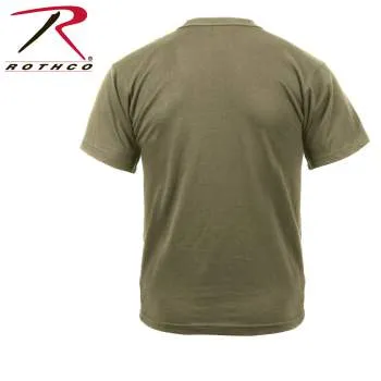 Solid Color 100% Cotton T-Shirt