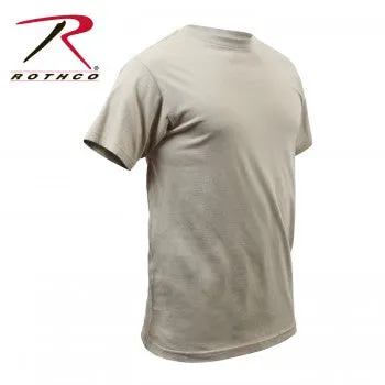 Solid Color 100% Cotton T-Shirt