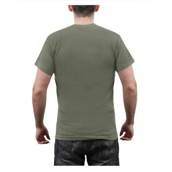 Solid Color 100% Cotton T-Shirt