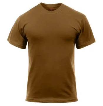 Solid Color 100% Cotton T-Shirt