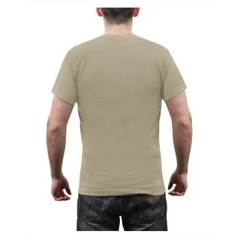 Solid Color 100% Cotton T-Shirt