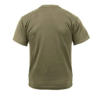 Solid Color 100% Cotton T-Shirt