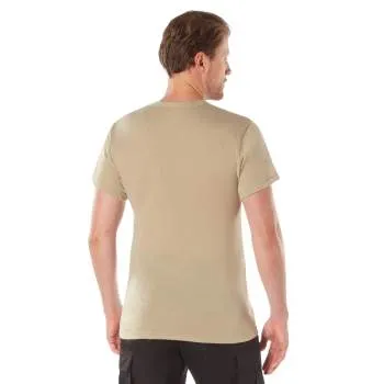 Solid Color 100% Cotton T-Shirt