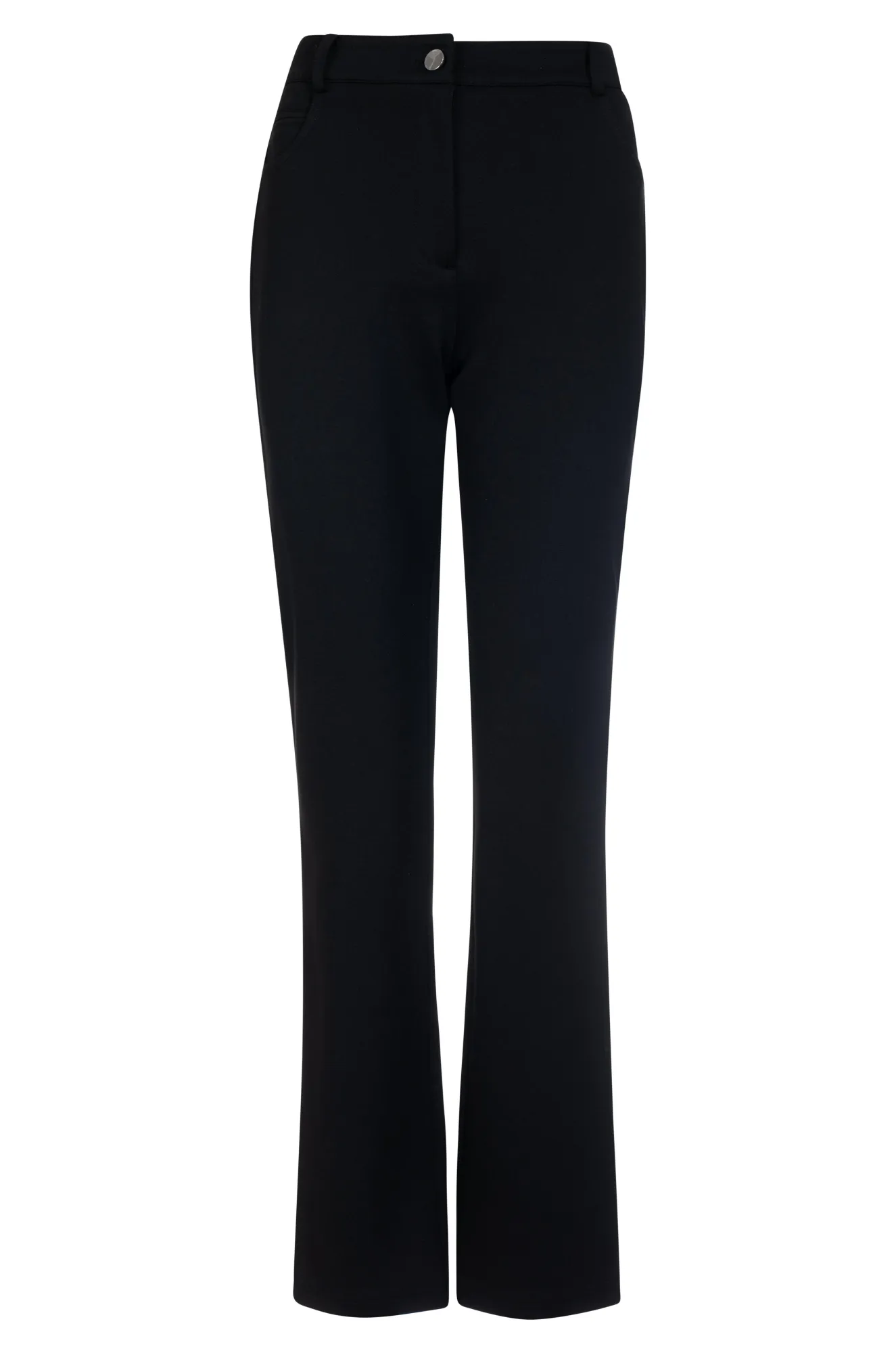 Straight leg Regular Pants | Black | 7808ZZ