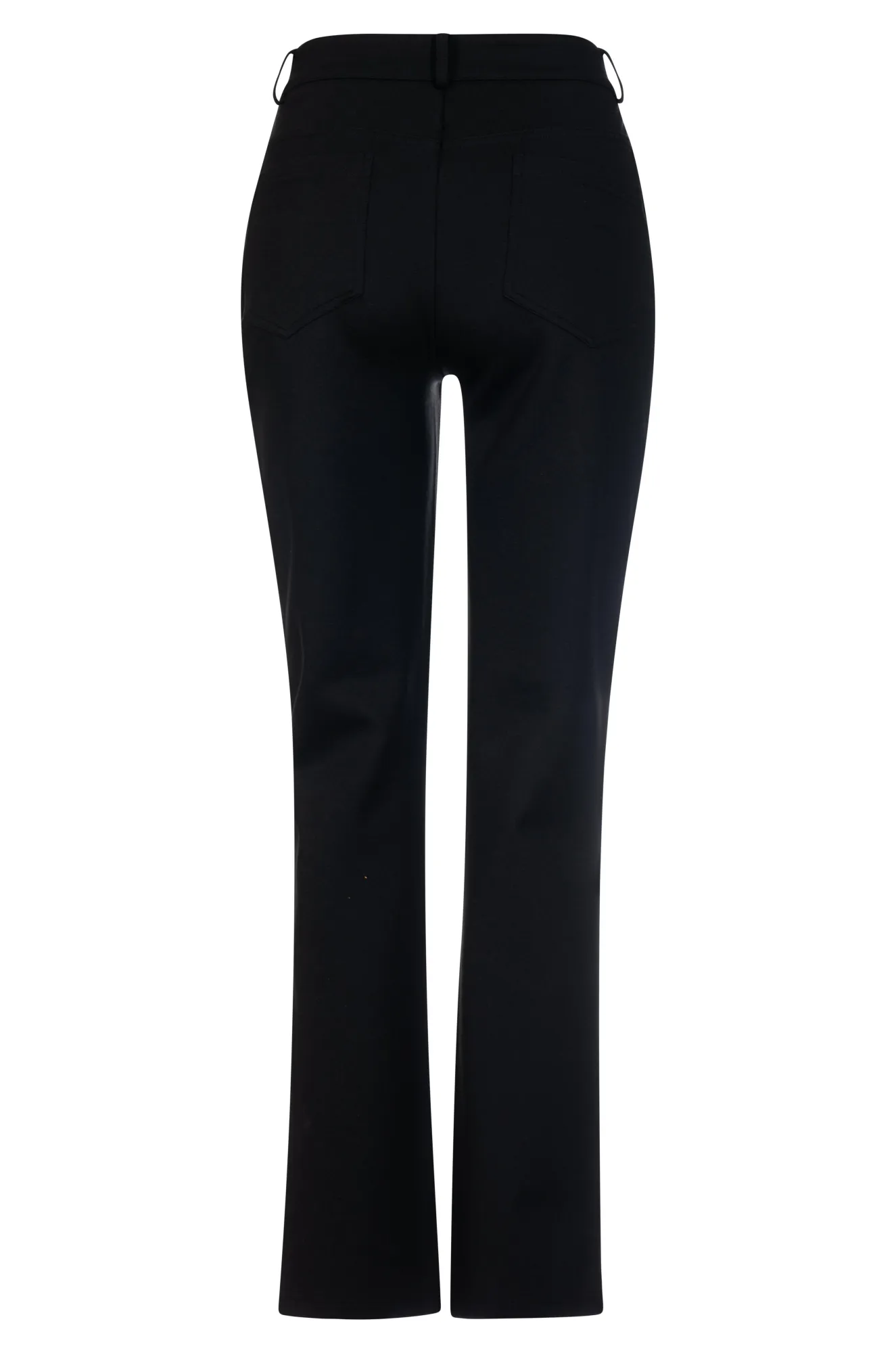 Straight leg Regular Pants | Black | 7808ZZ