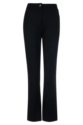 Straight leg Regular Pants | Black | 7808ZZ