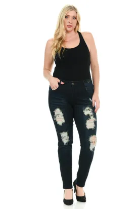 Sweet Look Jeans - Plus Size - HW - N304A-R