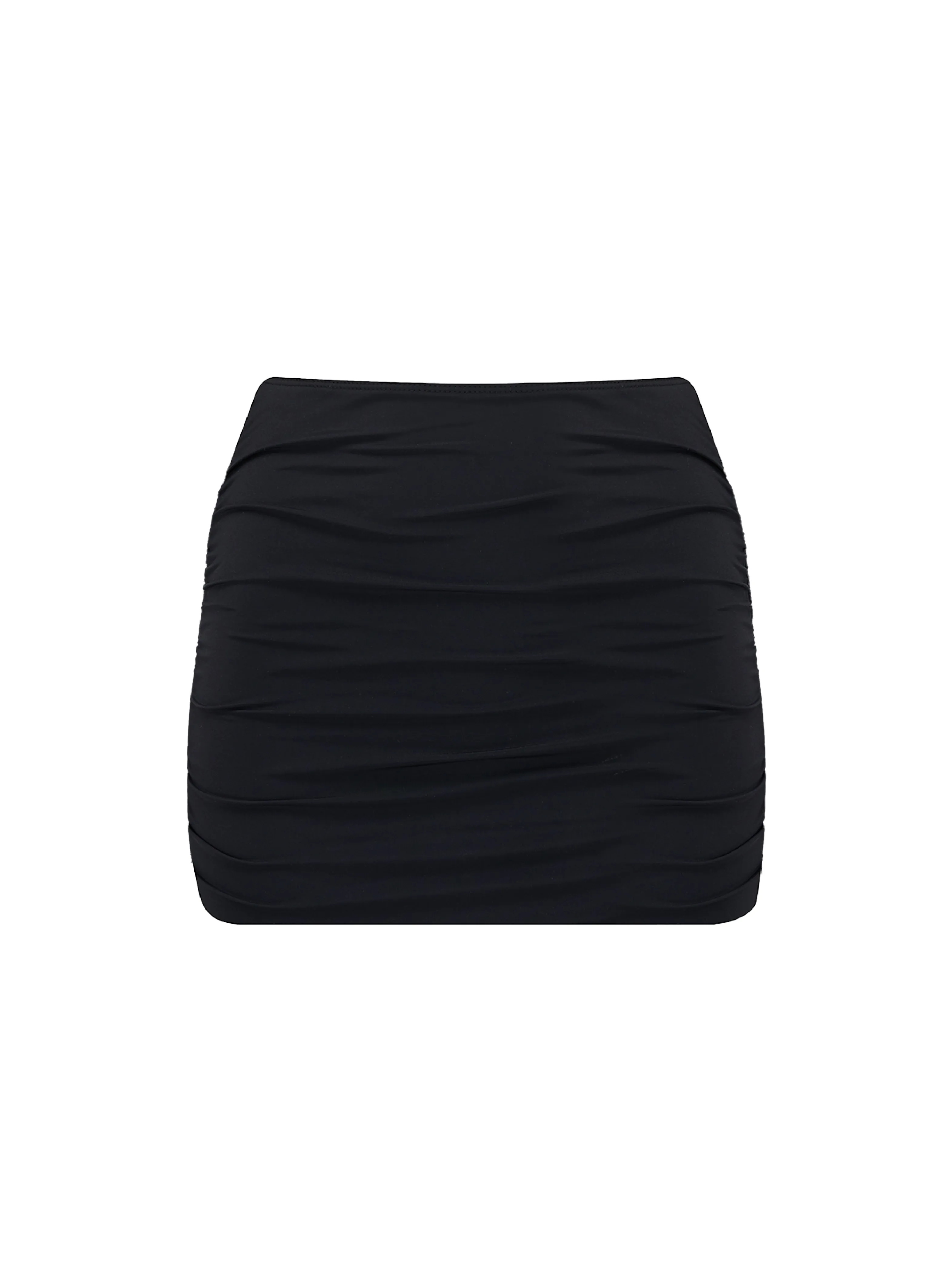 The Twiggy Miniskirt - True Black