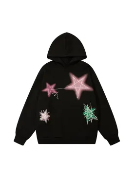 Thesupermade Graffiti Star Hoodie