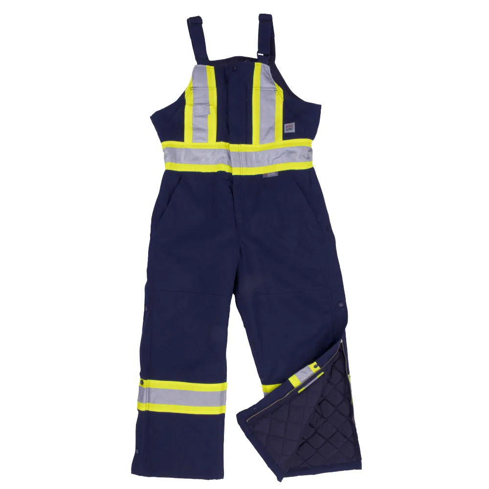 Tough Duck® Hi Vis Insulated Safety Overall - X-Back - S757