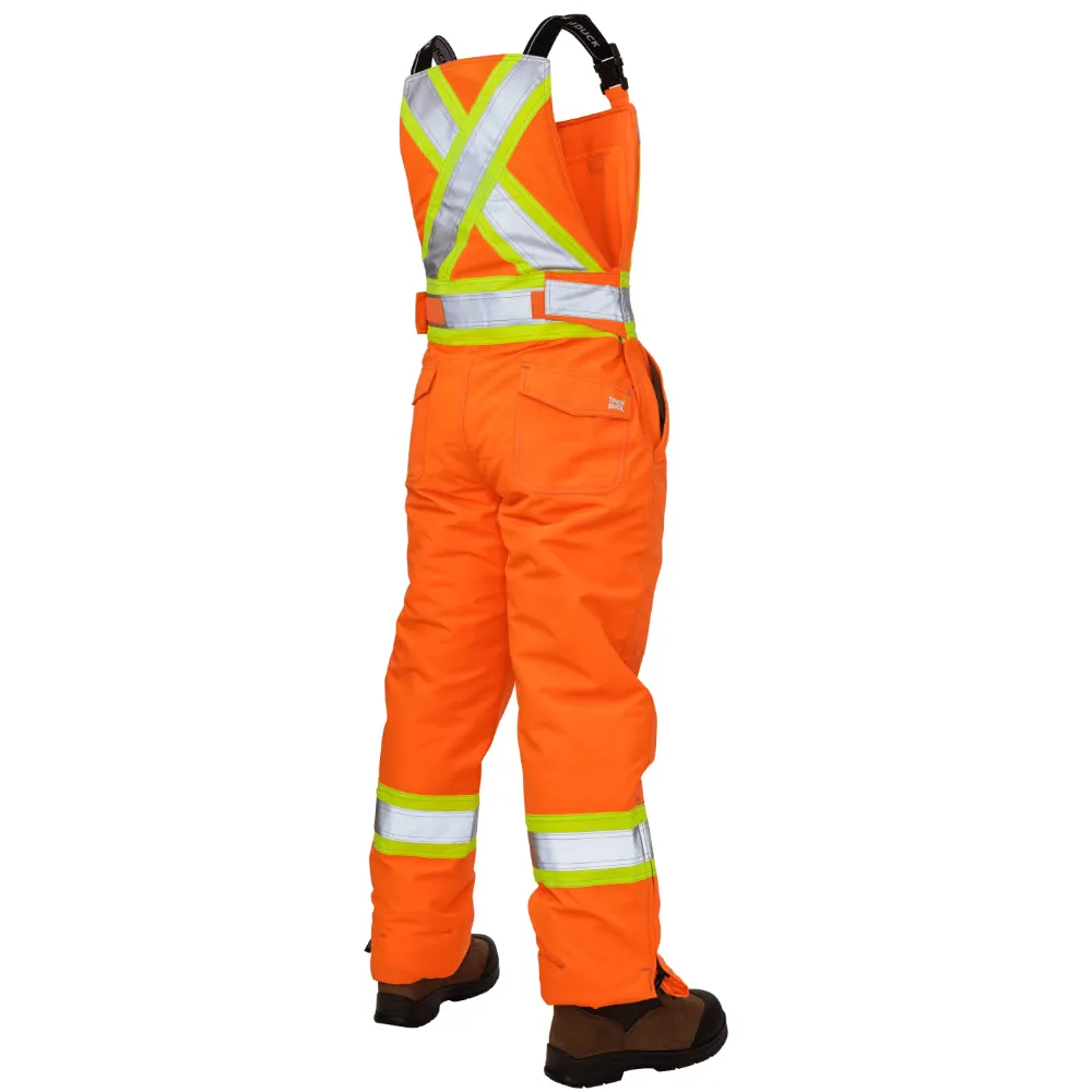 Tough Duck® Hi Vis Women's Insulated Flex Safety Bib - X-Back - SB07