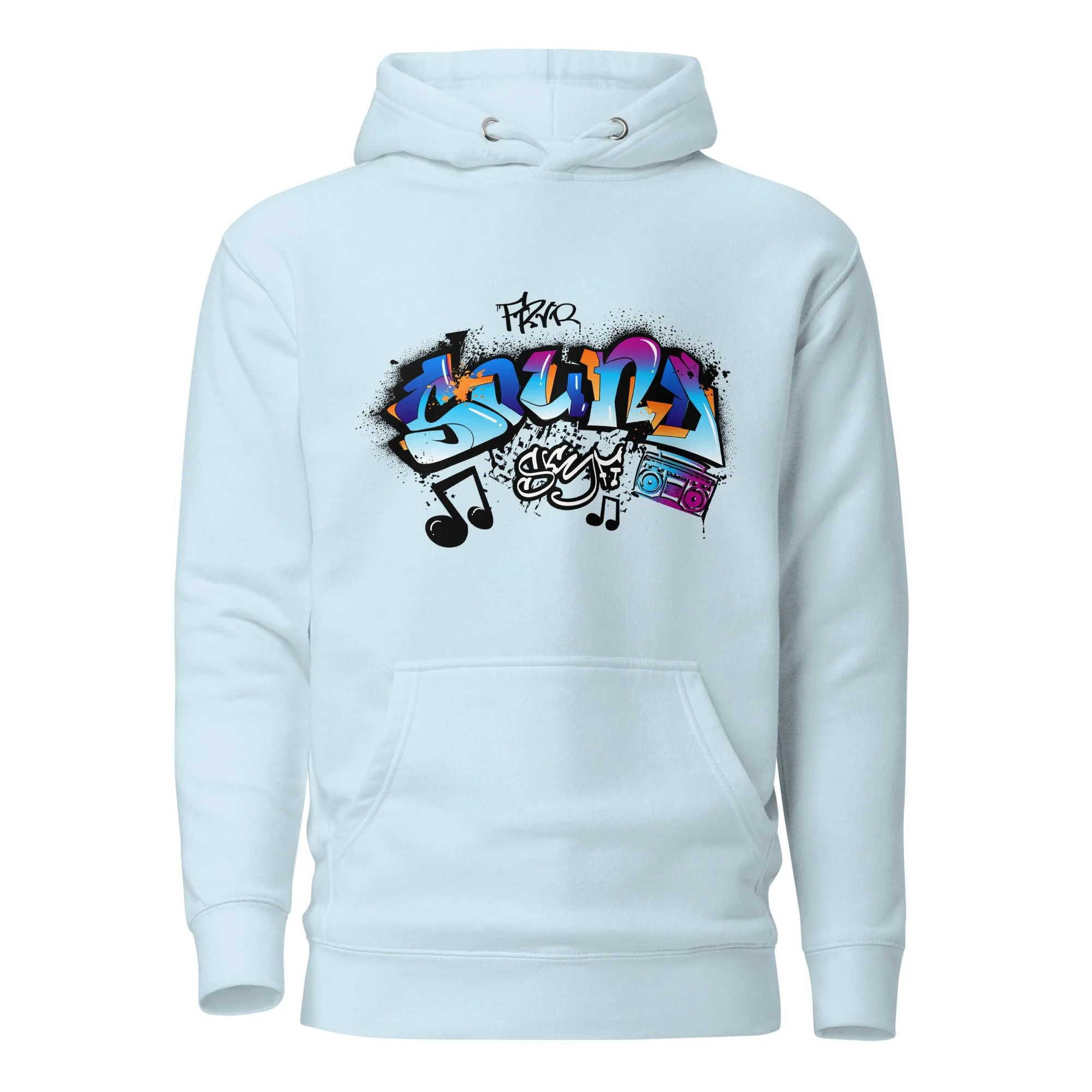 Unisex Hoodie- Sonic Graffiti Vibes