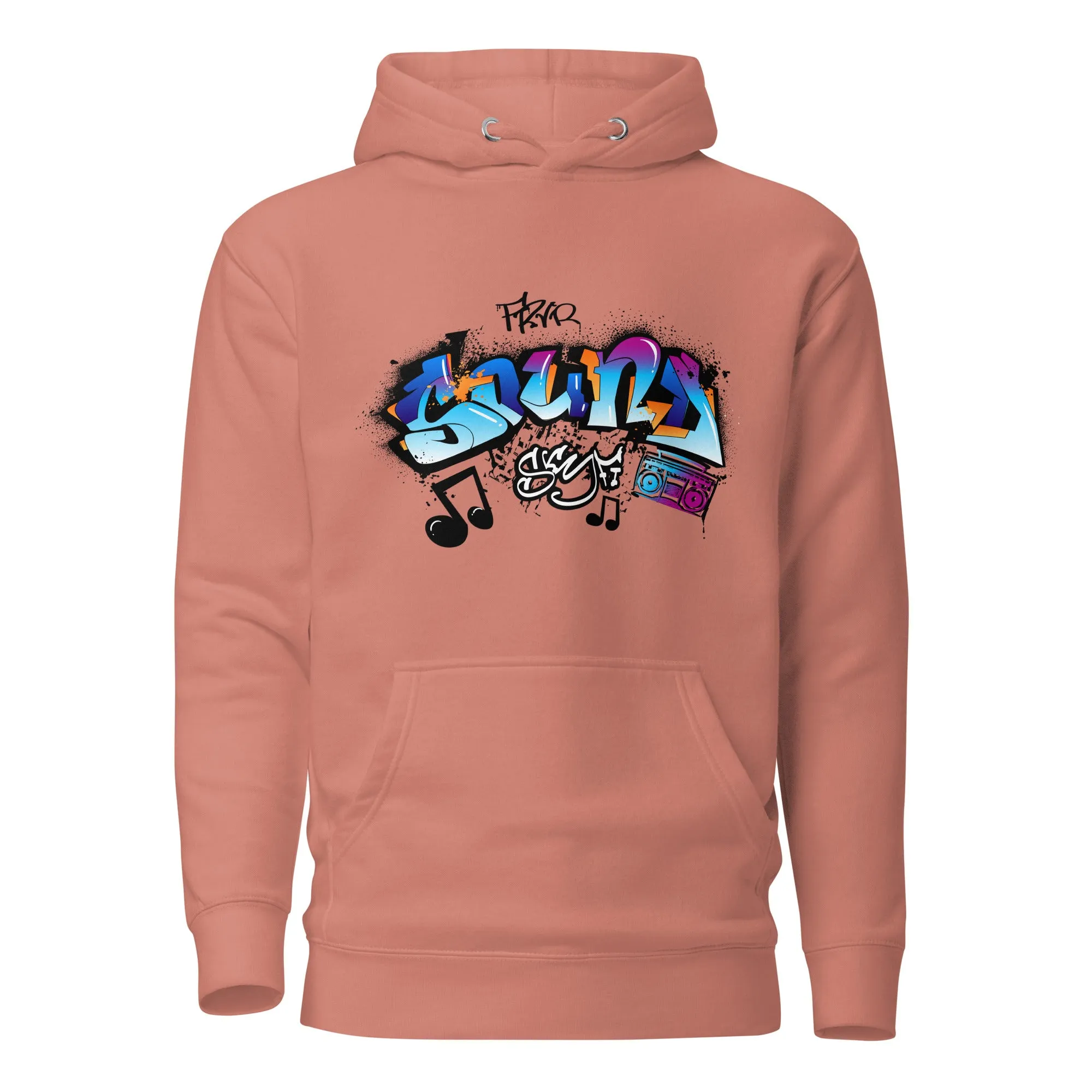 Unisex Hoodie- Sonic Graffiti Vibes