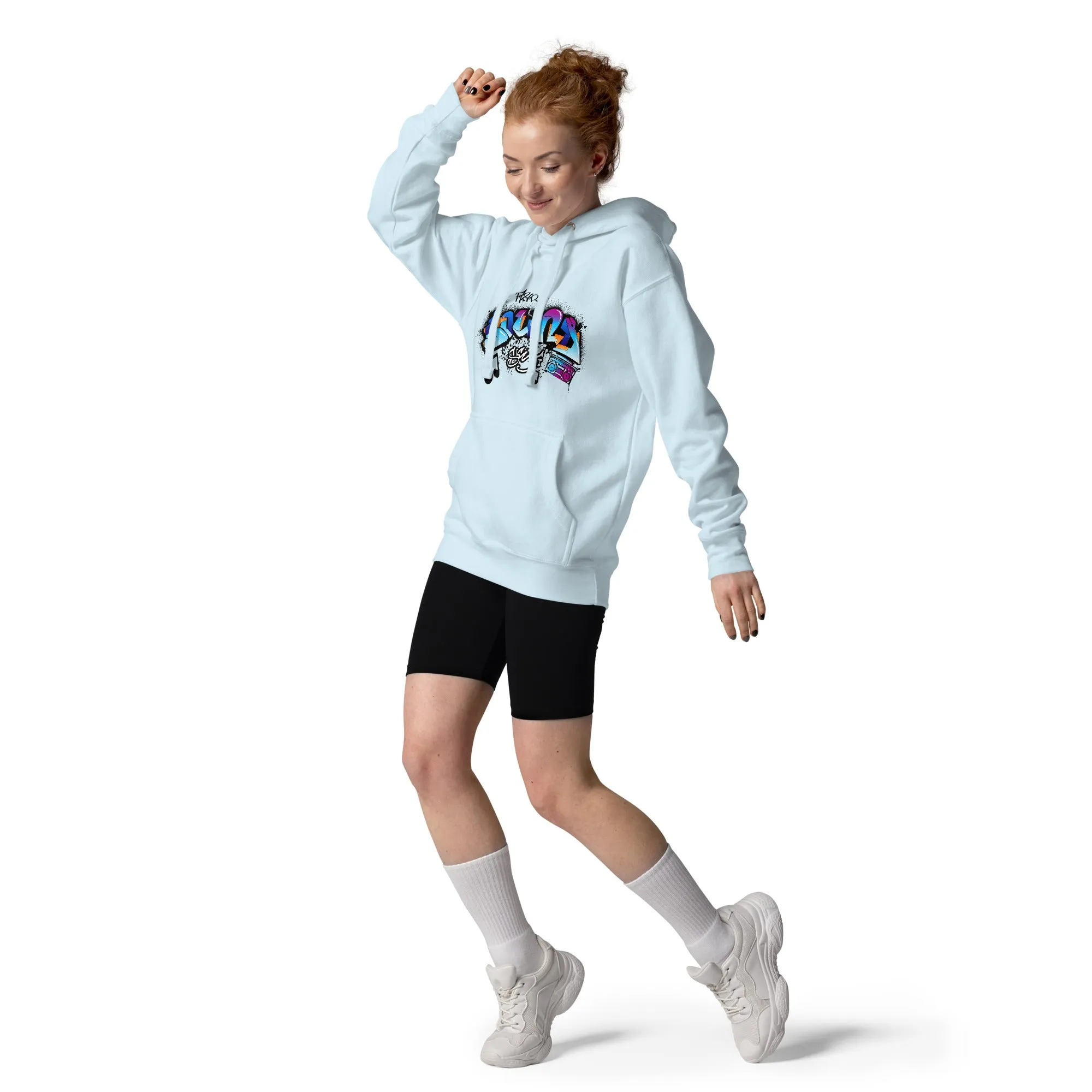 Unisex Hoodie- Sonic Graffiti Vibes