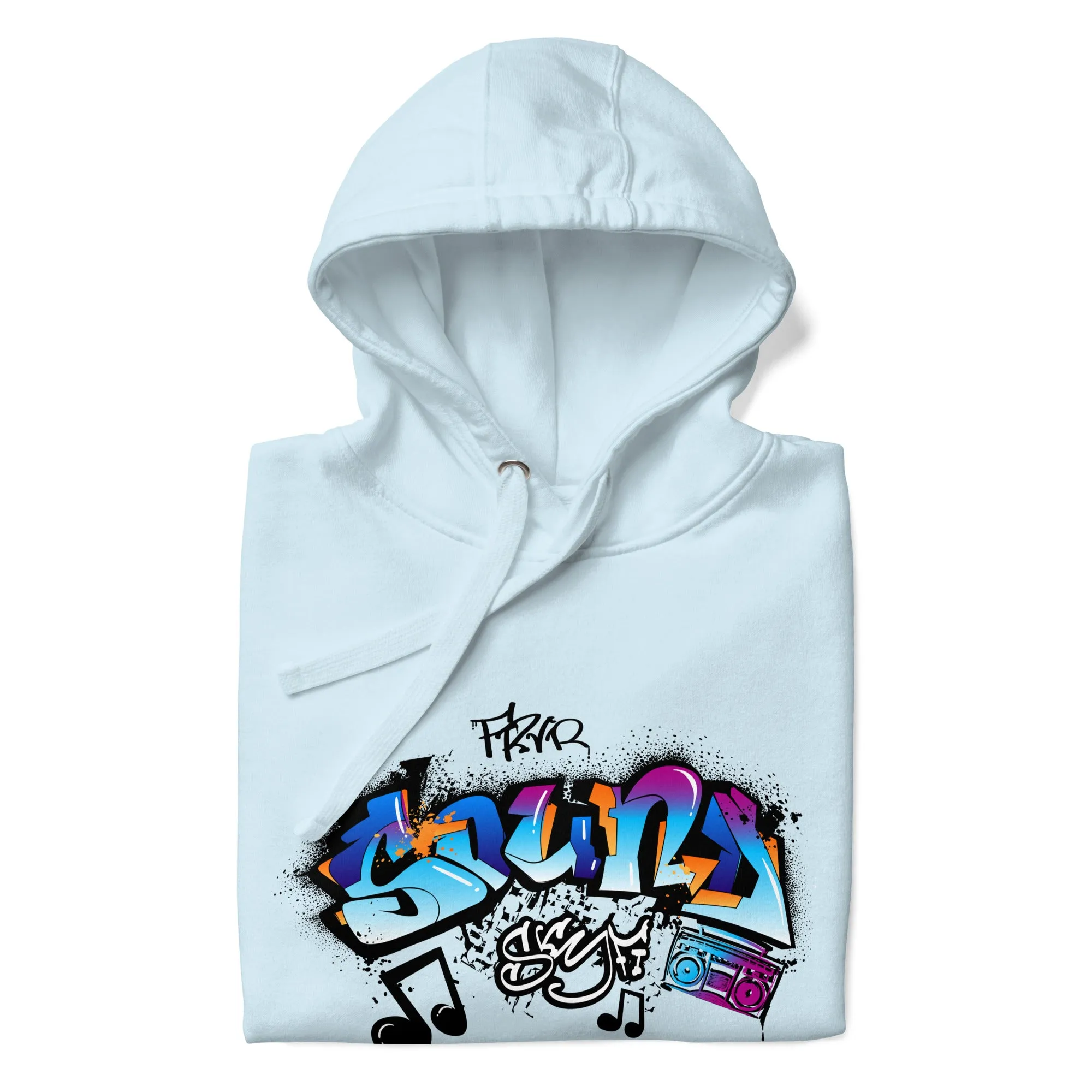 Unisex Hoodie- Sonic Graffiti Vibes