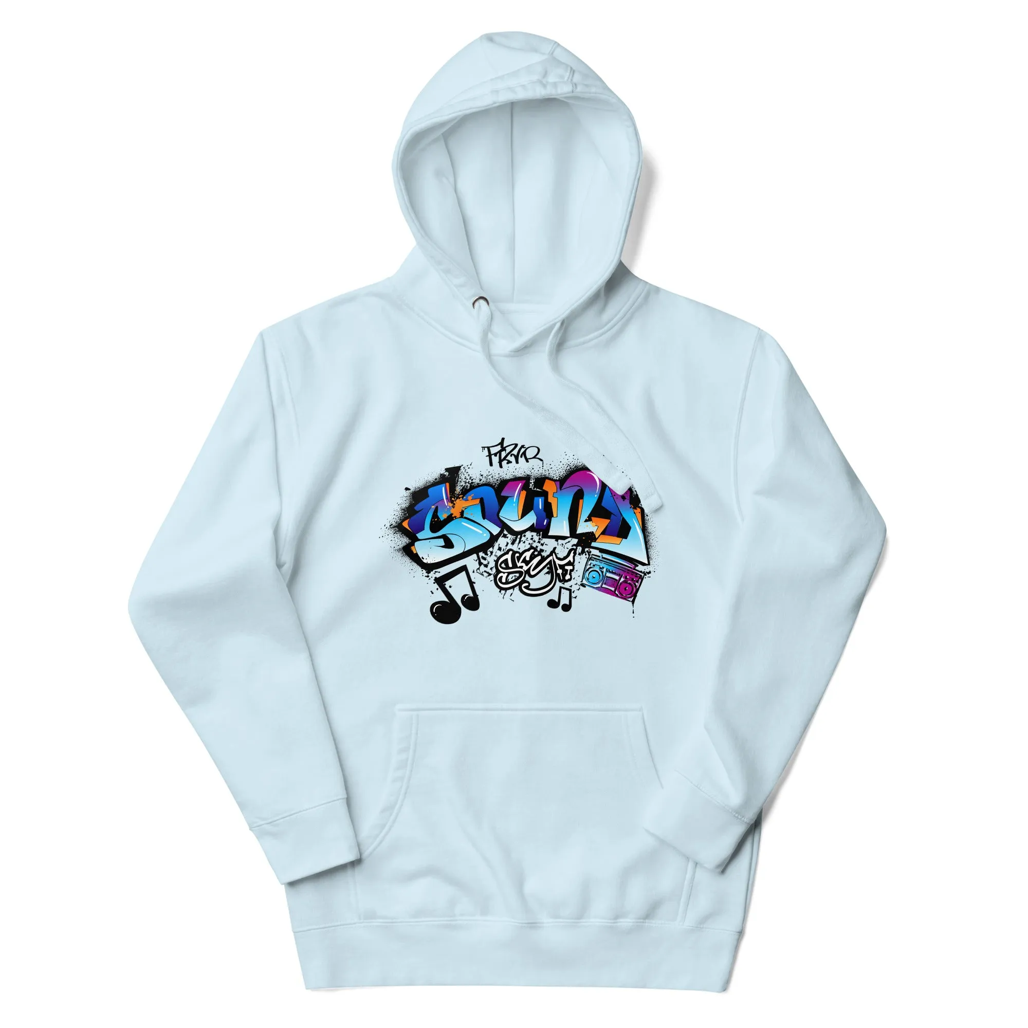 Unisex Hoodie- Sonic Graffiti Vibes