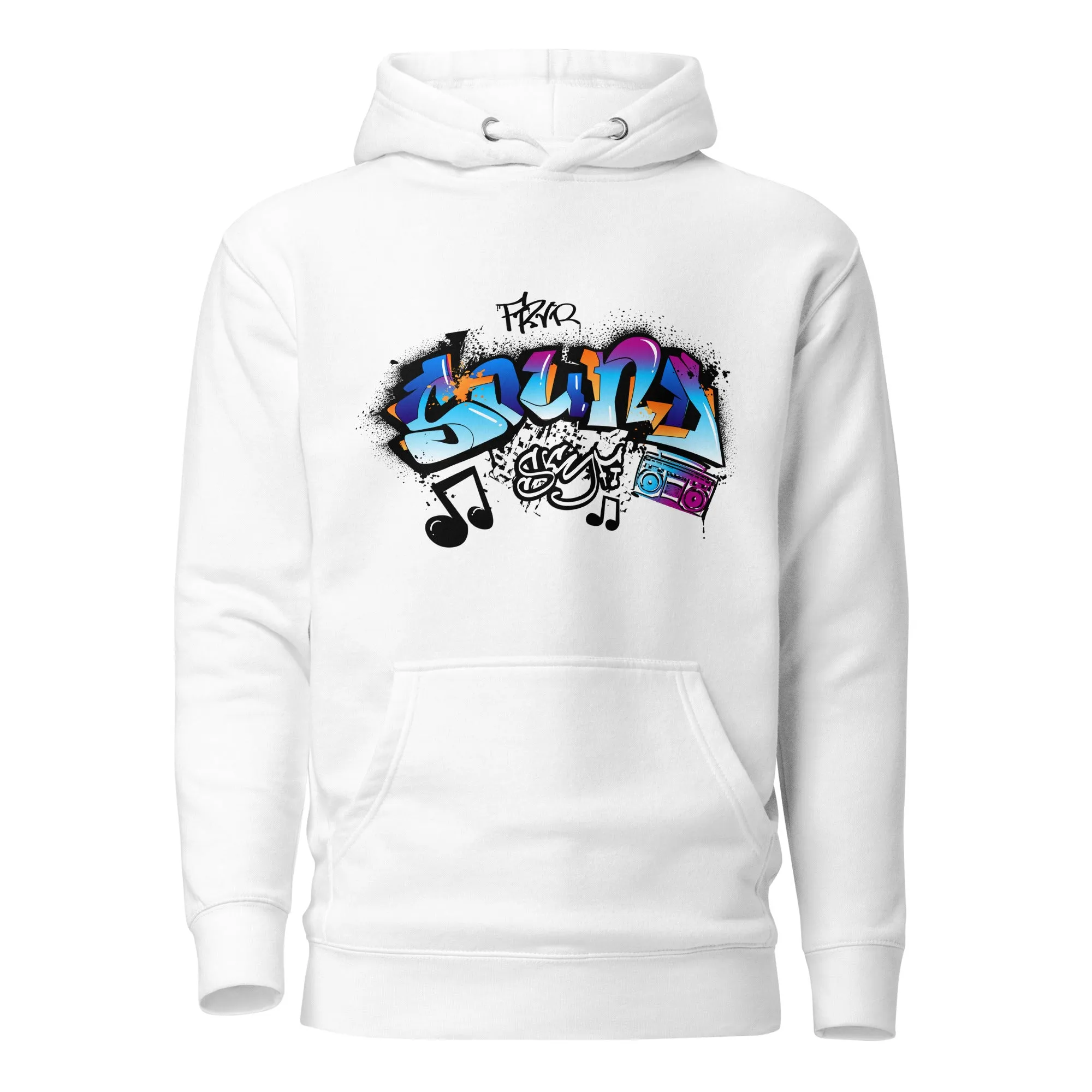 Unisex Hoodie- Sonic Graffiti Vibes