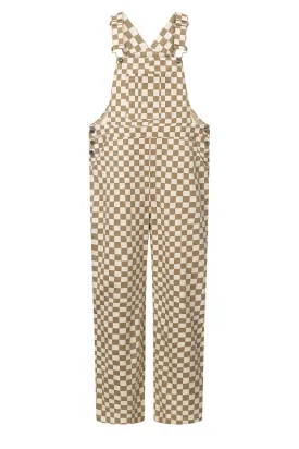 Viper Overalls - Brown Checked